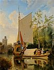 The Boating Party by Wijnandus Johannes Josephus Nuyen